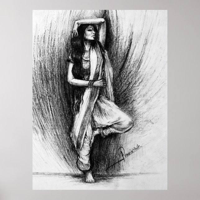 Póster Bedhund - pintura figurativa (Frente)