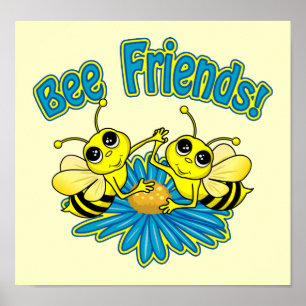 Póster Bee Friends