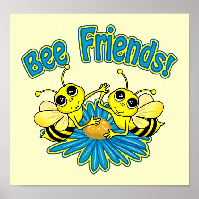 Póster Bee Friends (Frente)