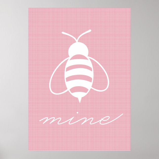 Póster Bee Mine (Frente)