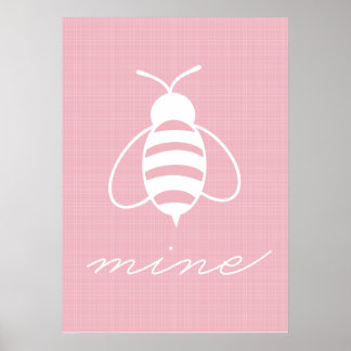 Póster Bee Mine