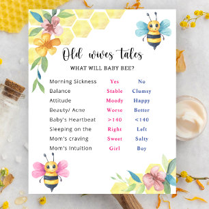 Póster Bee Old Wives cuenta de la Junta de Revelación de