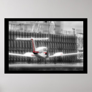 Póster Beech Duchess 76