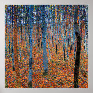 Póster Beech Grove, Gustav Klimt