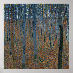 Póster Beech Grove I — Gustav Klimt (1902)