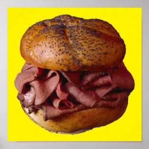 Póster Beef asado