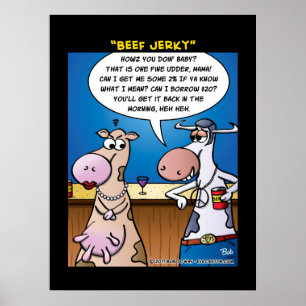 Póster "Beef Jerky"