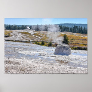 Póster Beehive Geyser, Parque Nacional Yellowstone