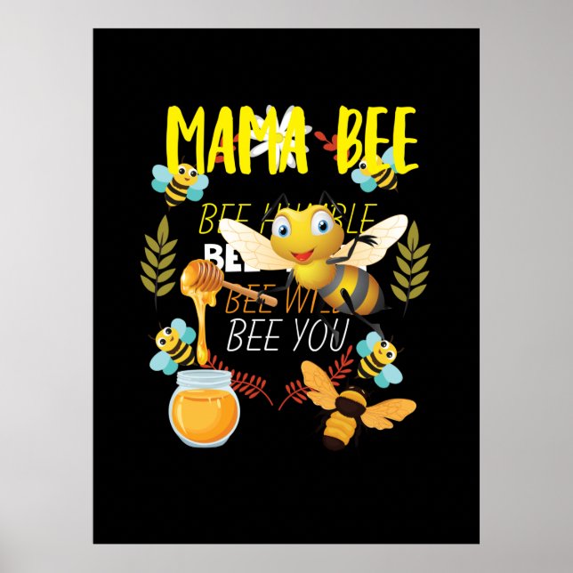 Póster Beekeeper Art Mama Bee (Frente)