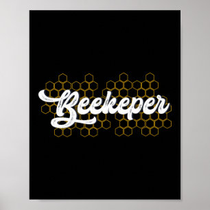 Póster Beekeeper Honey Bee