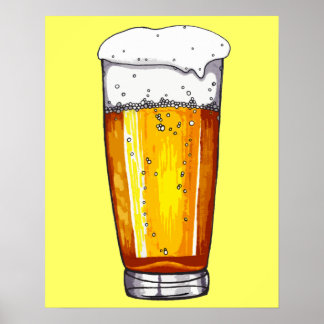 Póster Beer Glass