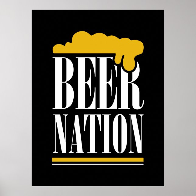 Póster Beer Nation (Frente)