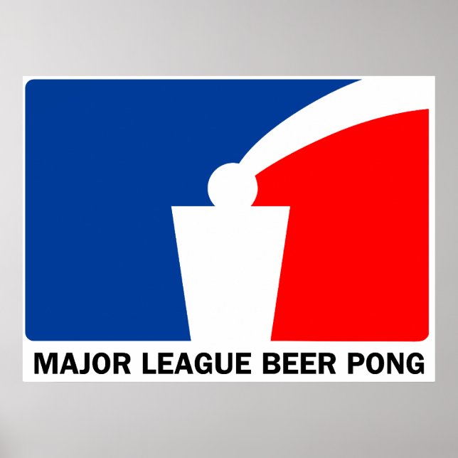Póster Beer Pong (Frente)