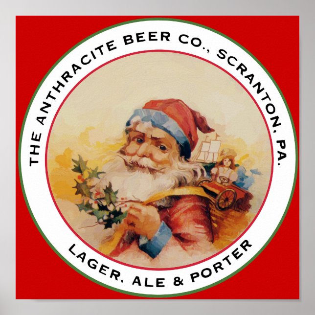 PÓSTER BEER SANTA (Frente)
