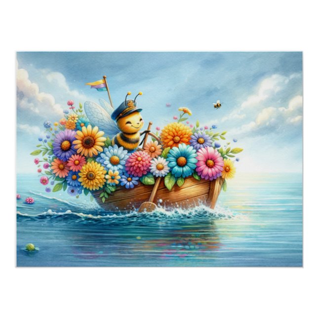 Póster Bee's Voyage (Anverso)