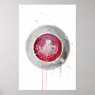 Póster Beet Latte
