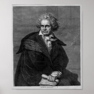 Póster Beethoven Portrait