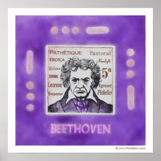 Póster BEETHOVEN poster