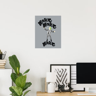 Póster Beetlejuice Beetlejuice Beetlejuice