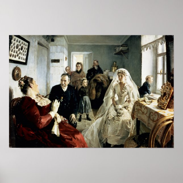 Póster Before the Wedding, 1880s (Frente)
