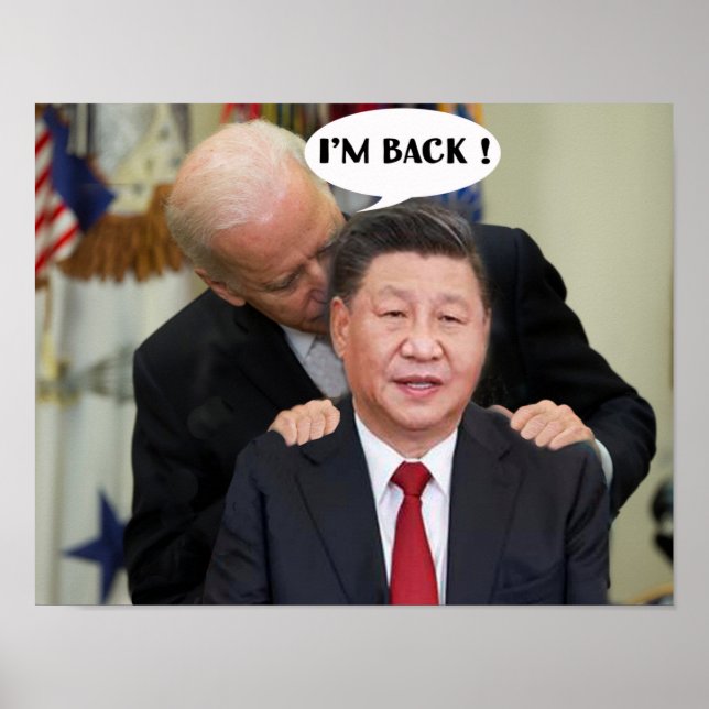 PÓSTER BEIJING BIDEN, VOLVO POSTER (Frente)