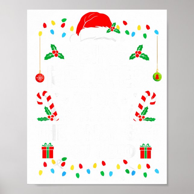 Póster Being Related To Me Is Really The Only Gift Christ (Frente)