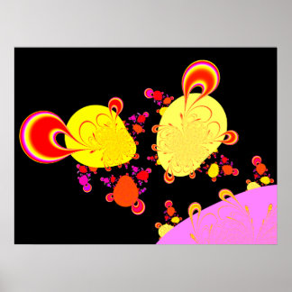 Póster Beings from the Happy Sun