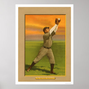 Póster Béisbol 1911 de los tigres de Matty McIntyre