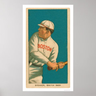 Póster Béisbol 1911 del altavoz de Tris