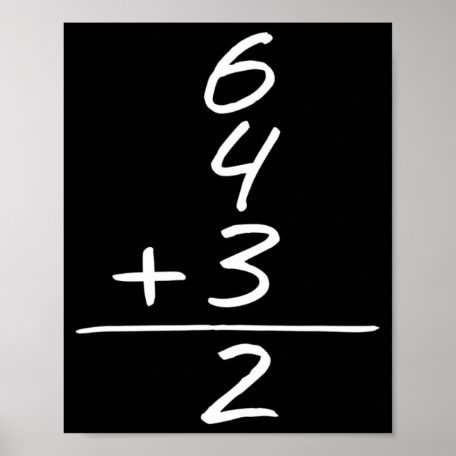 Póster Béisbol 6 4 3 Doble Juega Doble Giro Dos Diseño (Frente)