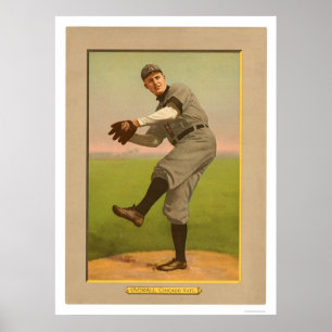 Póster Béisbol de los Cubos Globales de Orval 1911