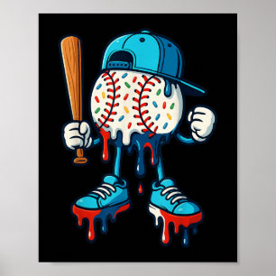 Póster Béisbol Estilo de vida 101 Apósito de béisbol juve