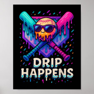 Póster Béisbol Estilo de vida 101 Apósito de béisbol juve