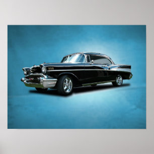 Póster Bel Air 1957 de Chevrolet