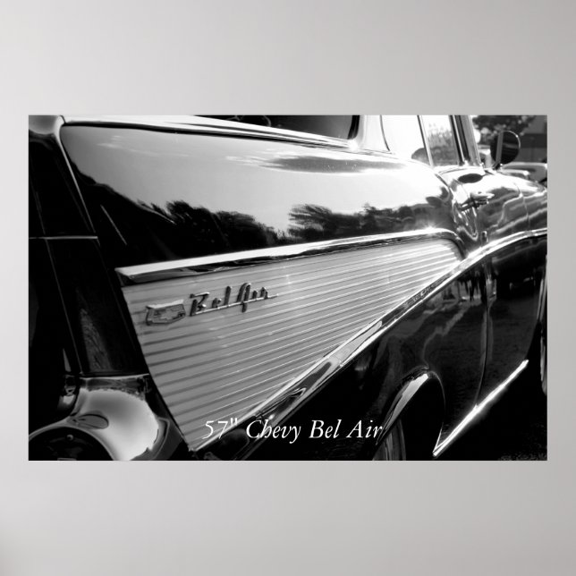 Póster Bel Air, 57" Chevy Bel Air (Frente)