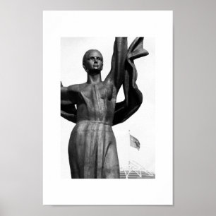 Póster Belarús Б е л а р у с ь de Minsk snihtsnihtsniht B