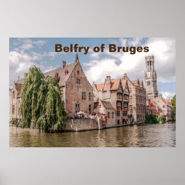 Póster Belfry de Brujas (Frente)