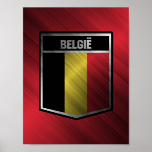 Póster Bélgica