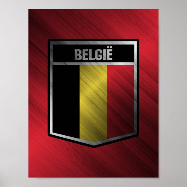 Póster Bélgica (Frente)
