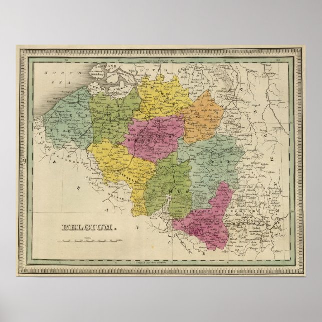 Póster Bélgica (Frente)