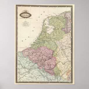 Póster Bélgica y Países Bajos 2