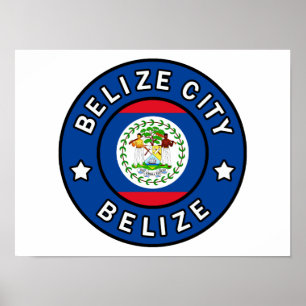 Póster Belice City Belice