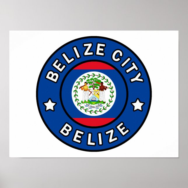 Póster Belice City Belice (Frente)