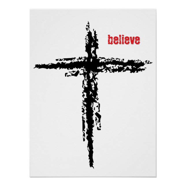 Póster Believe (Anverso)