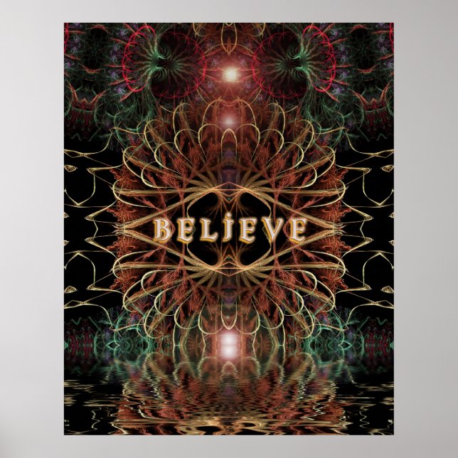 Póster Believe Feelgoodfx Poster (Frente)