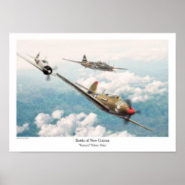 Póster Bell P-39 Airacobra
