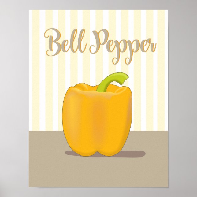 Póster Bell pepper poster (Frente)