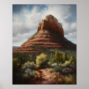Póster Bell Rock Sedona Arizona Poster de pintura