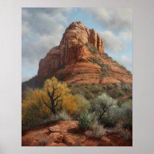 Póster Bell Rock Sedona Arizona Poster de pintura