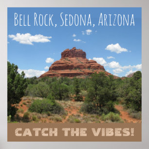 Póster Bell Rock Sedona, Poster de Arizona